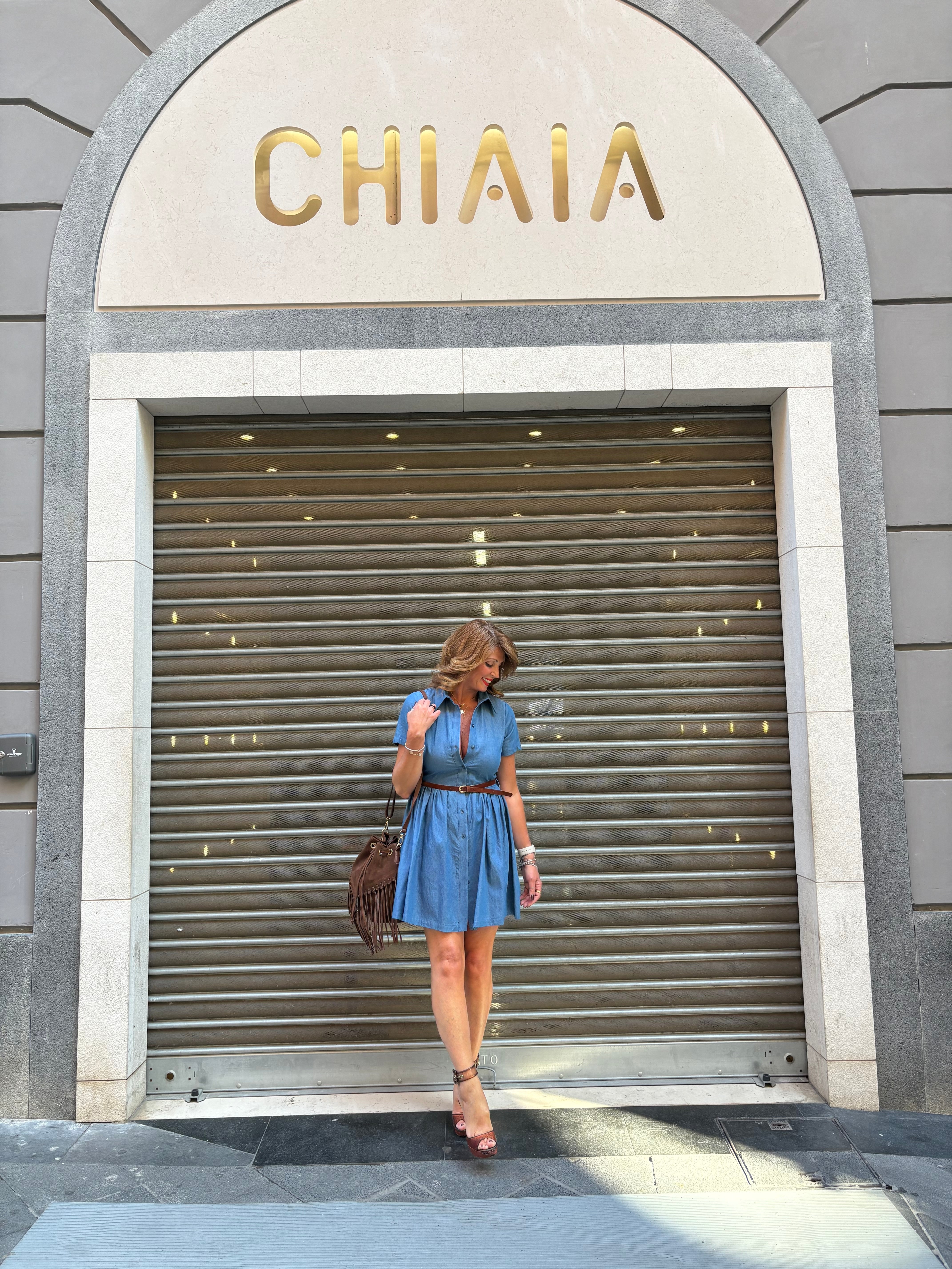 Abito “Sole di Chambray”. Imperial