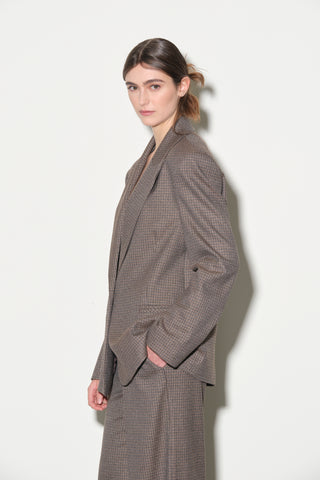 Blazer Oversize in Principe di Galles Kaos Donna