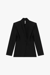 Blazer monopetto con spalle strutturate e chiusura a bottone Imperial