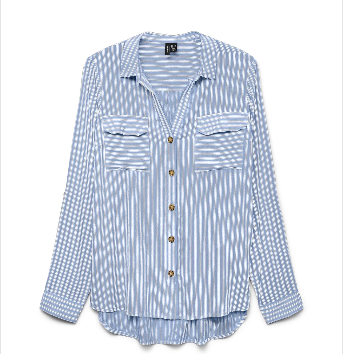 Camicia bumpy con polsini regolabili Vero Moda