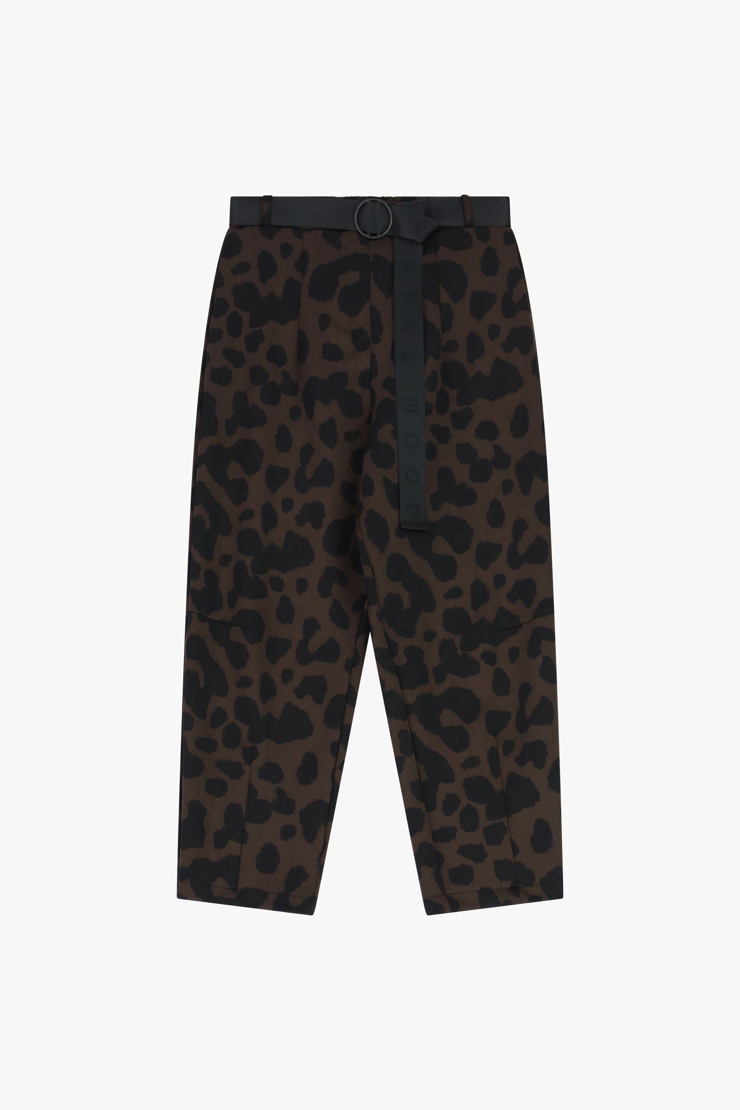 Pantaloni cropped vita alta stampa astratta Imperial