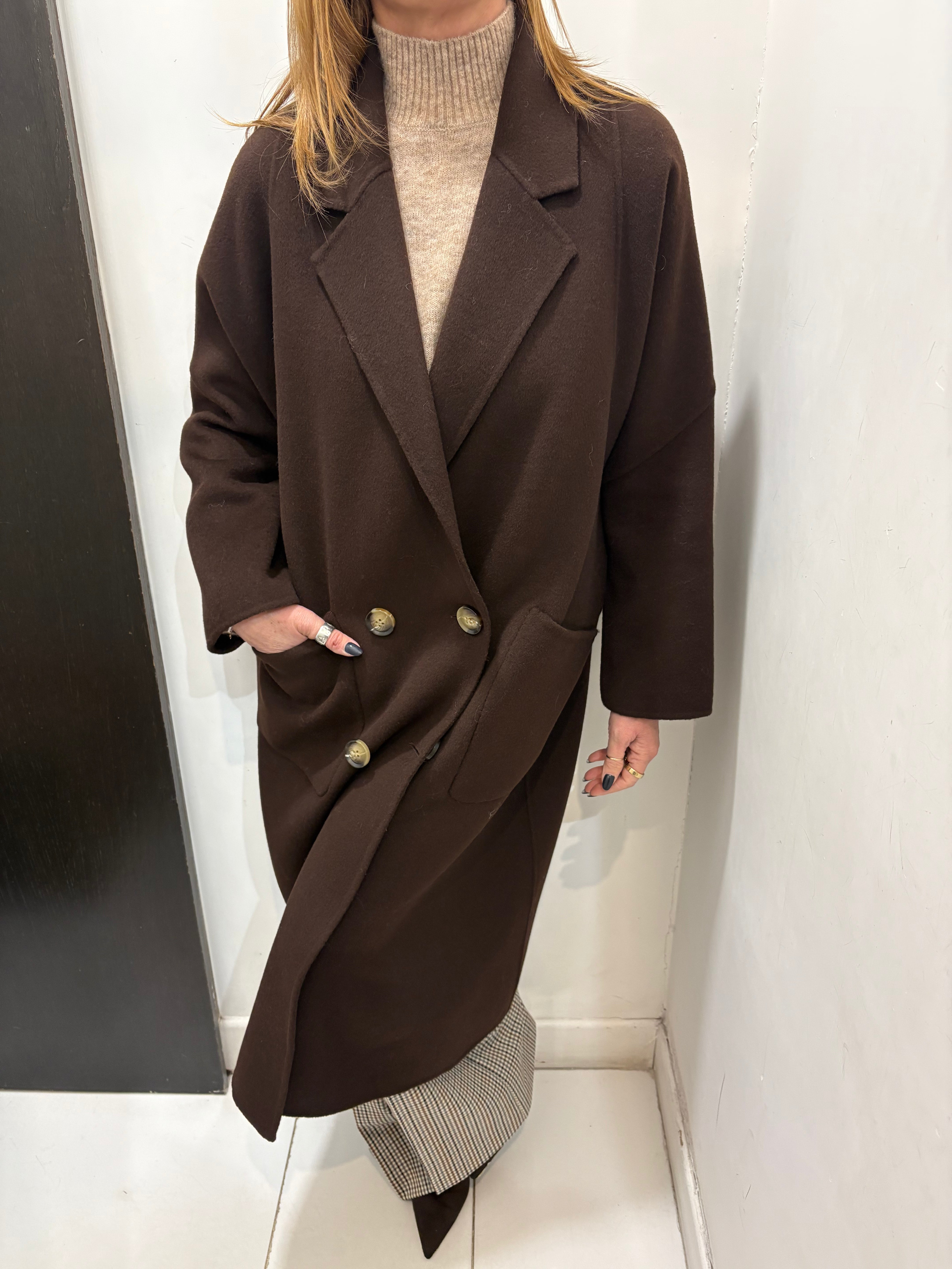 Cappotto in lana Brizzi