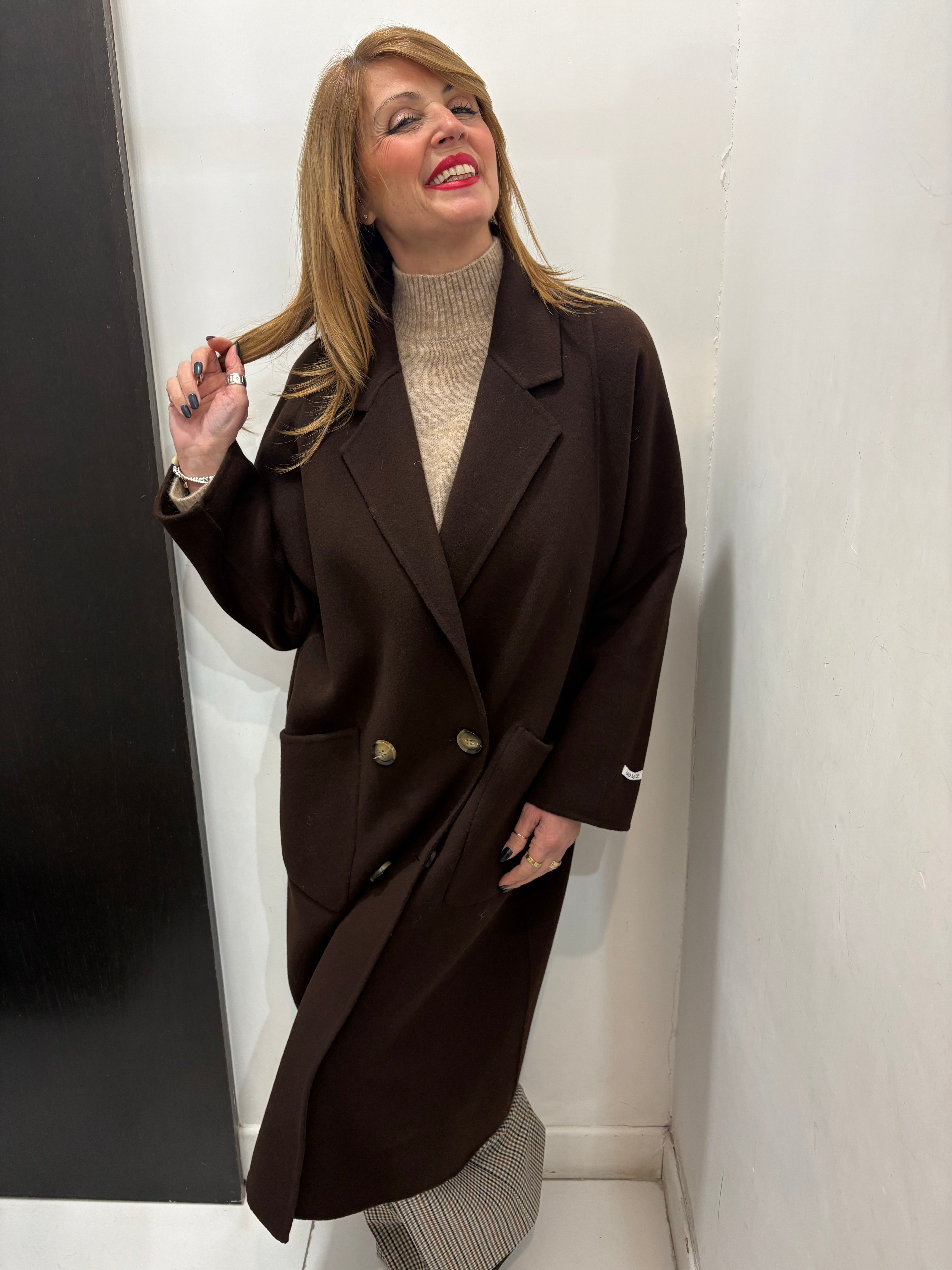 Cappotto in lana Brizzi