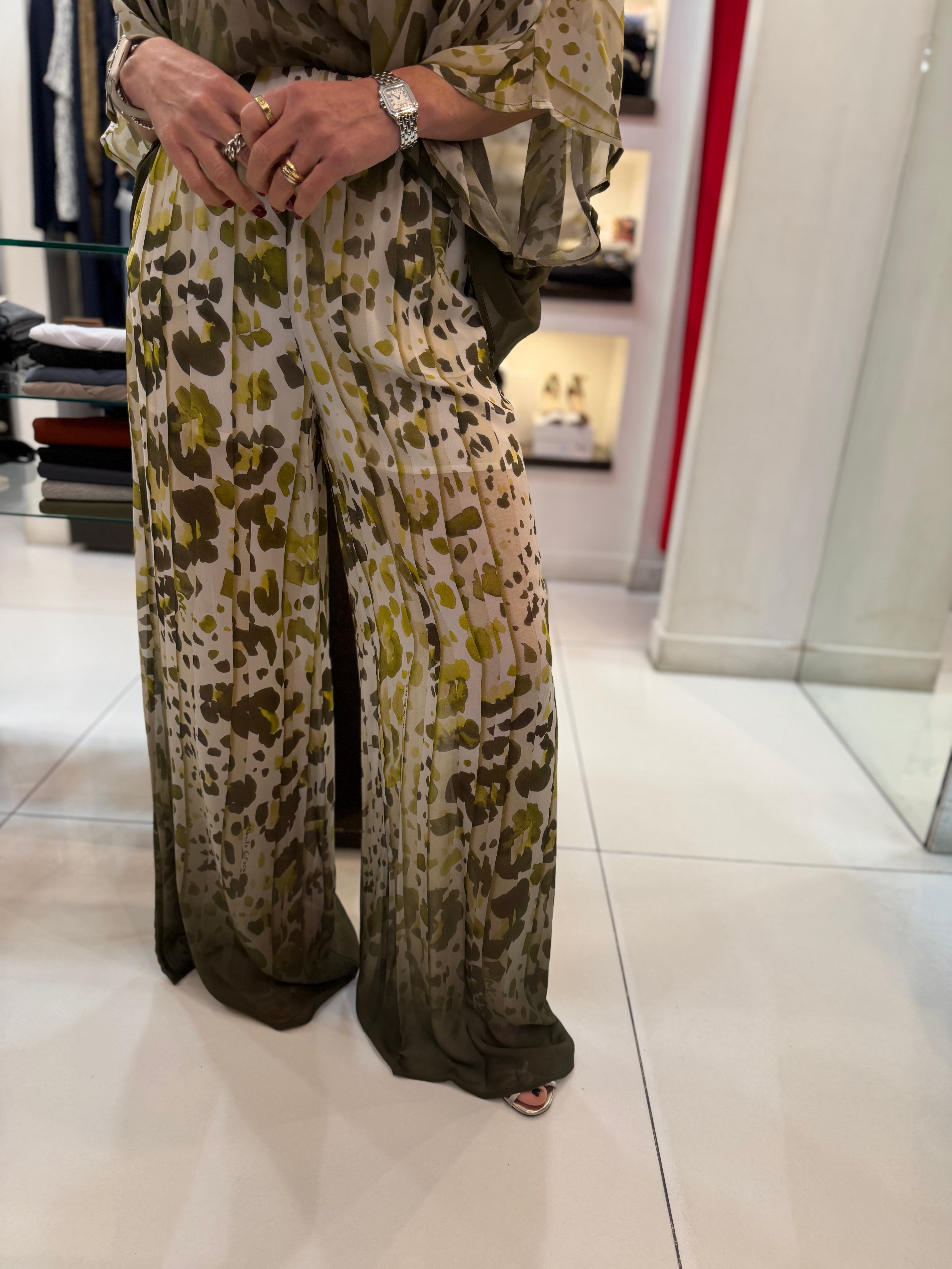 Pantalone stampato Manila Grace