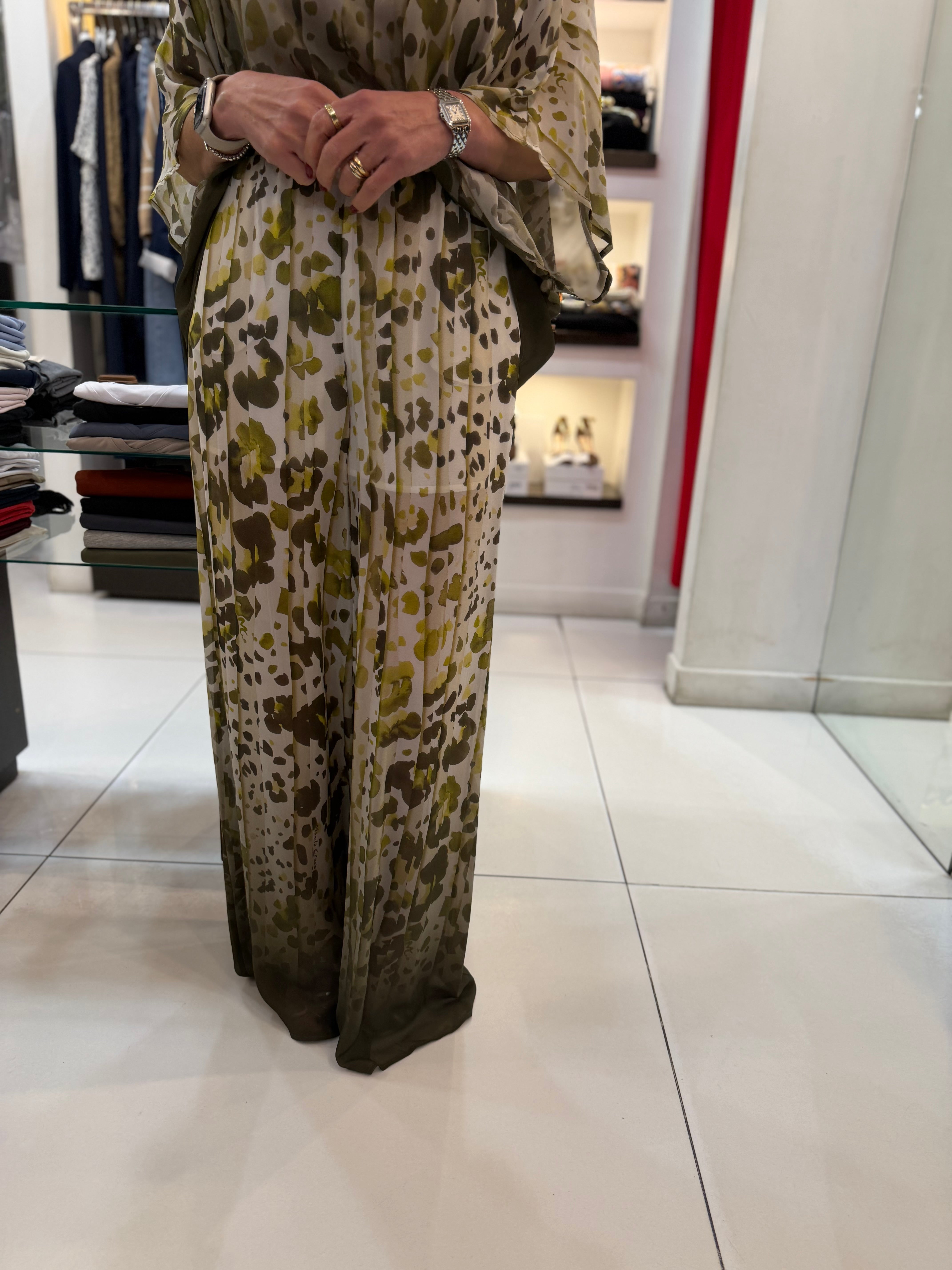 Pantalone stampato Manila Grace