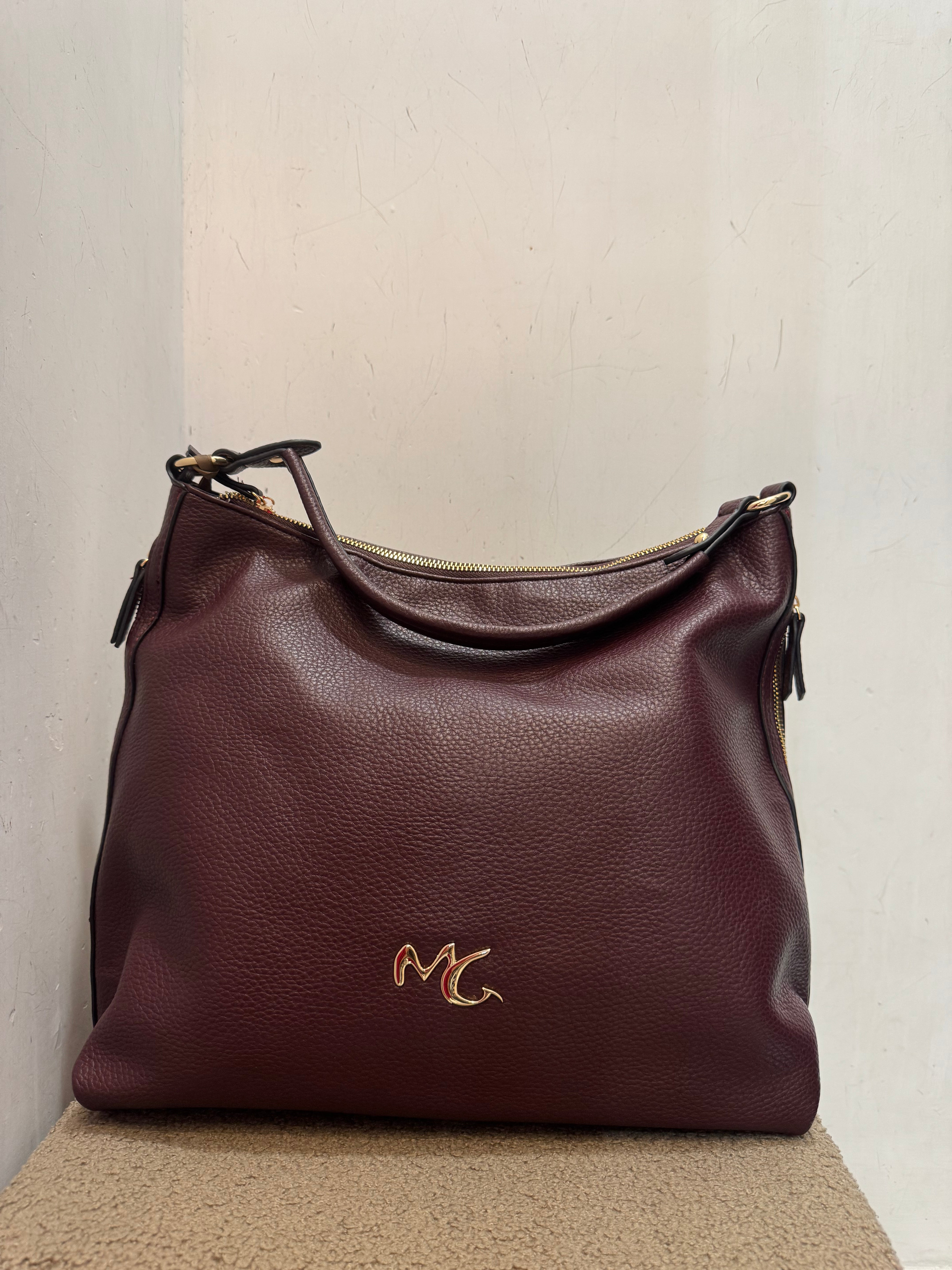 Shouder bag lettering con tracolla Manila Grace