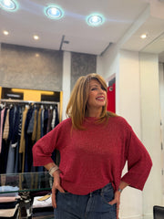 Maglia in filo lurex Kaos Donna