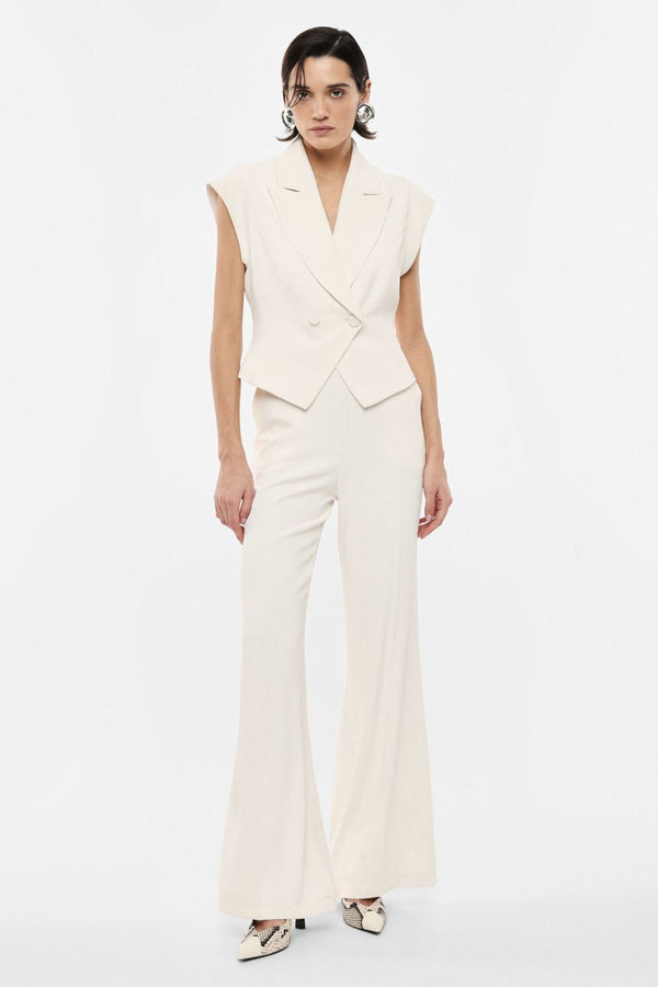 Pantaloni palazzo a vita alta con gamba ampia Imperial