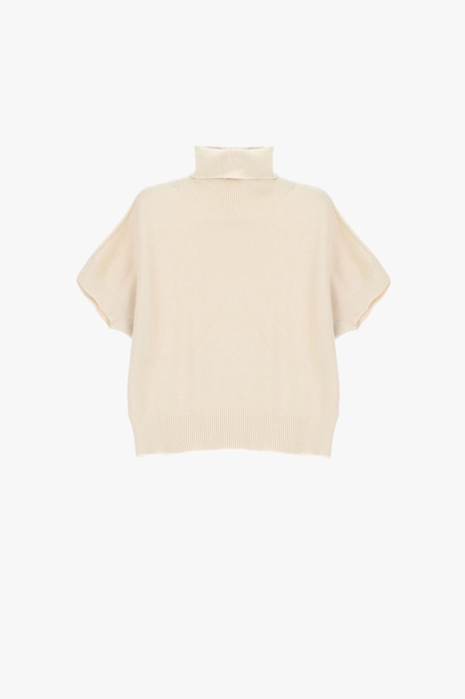 Maglione dolcevita a maniche corte Imperial