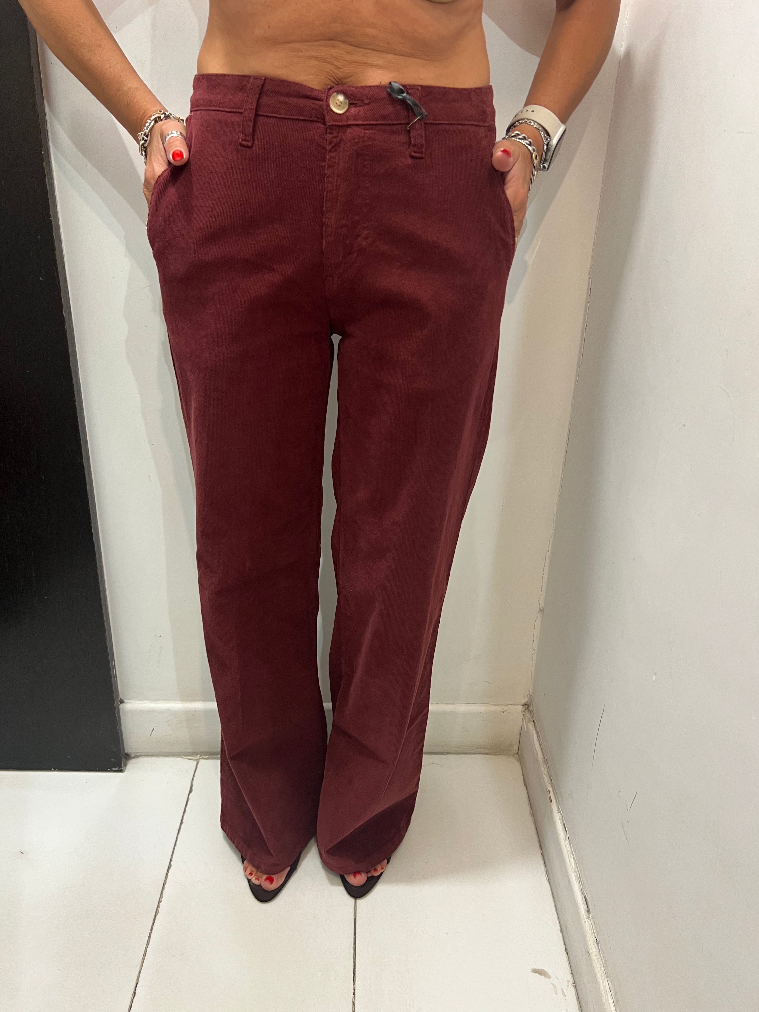 Pantalone a costine Emisphere