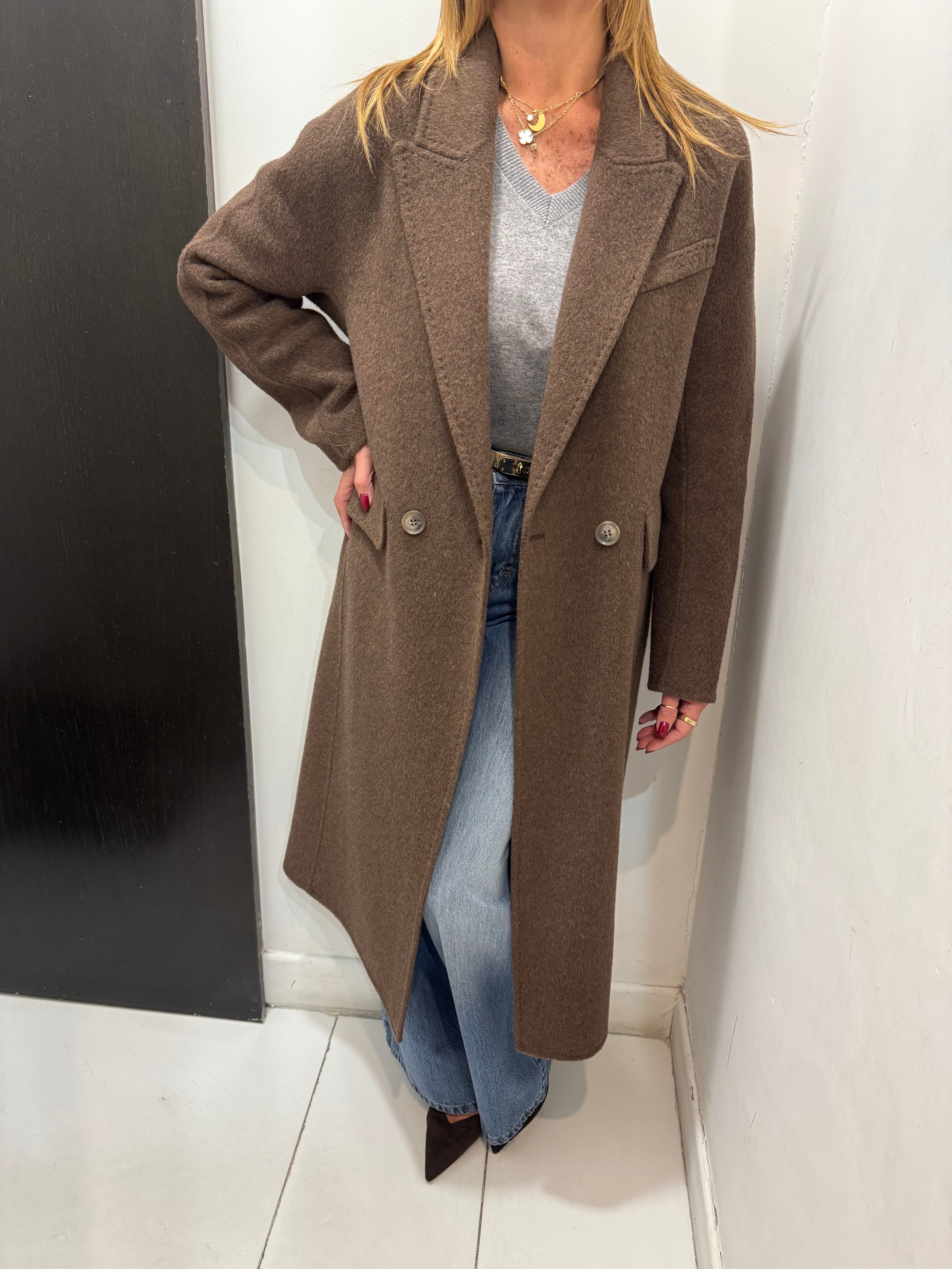 Cappotto in lana Brizzi