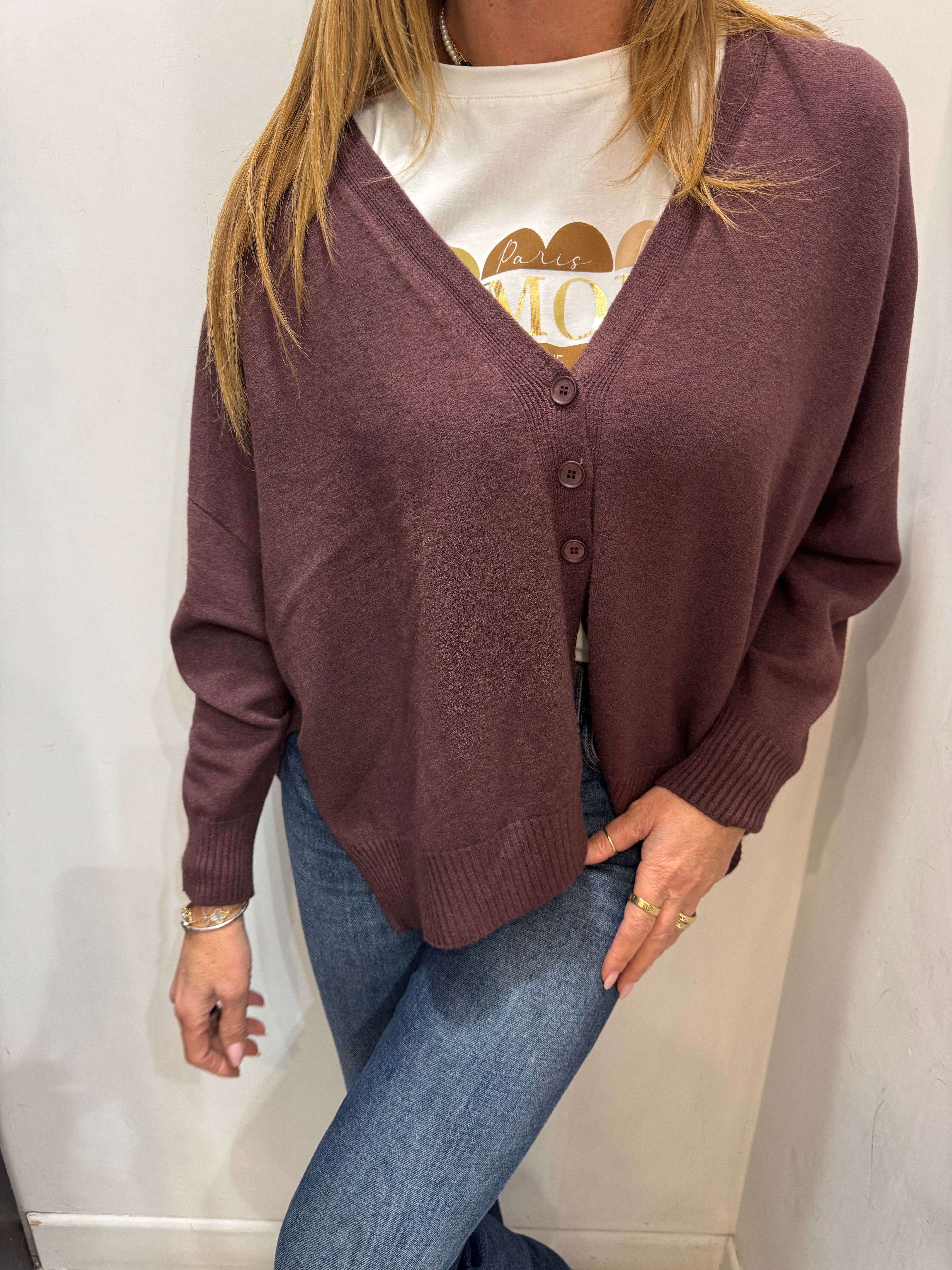 Cardigan ampio Manila Grace