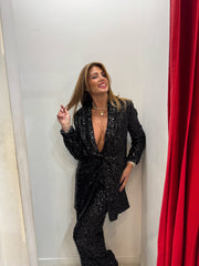 Pantalone con paillettes Imperial