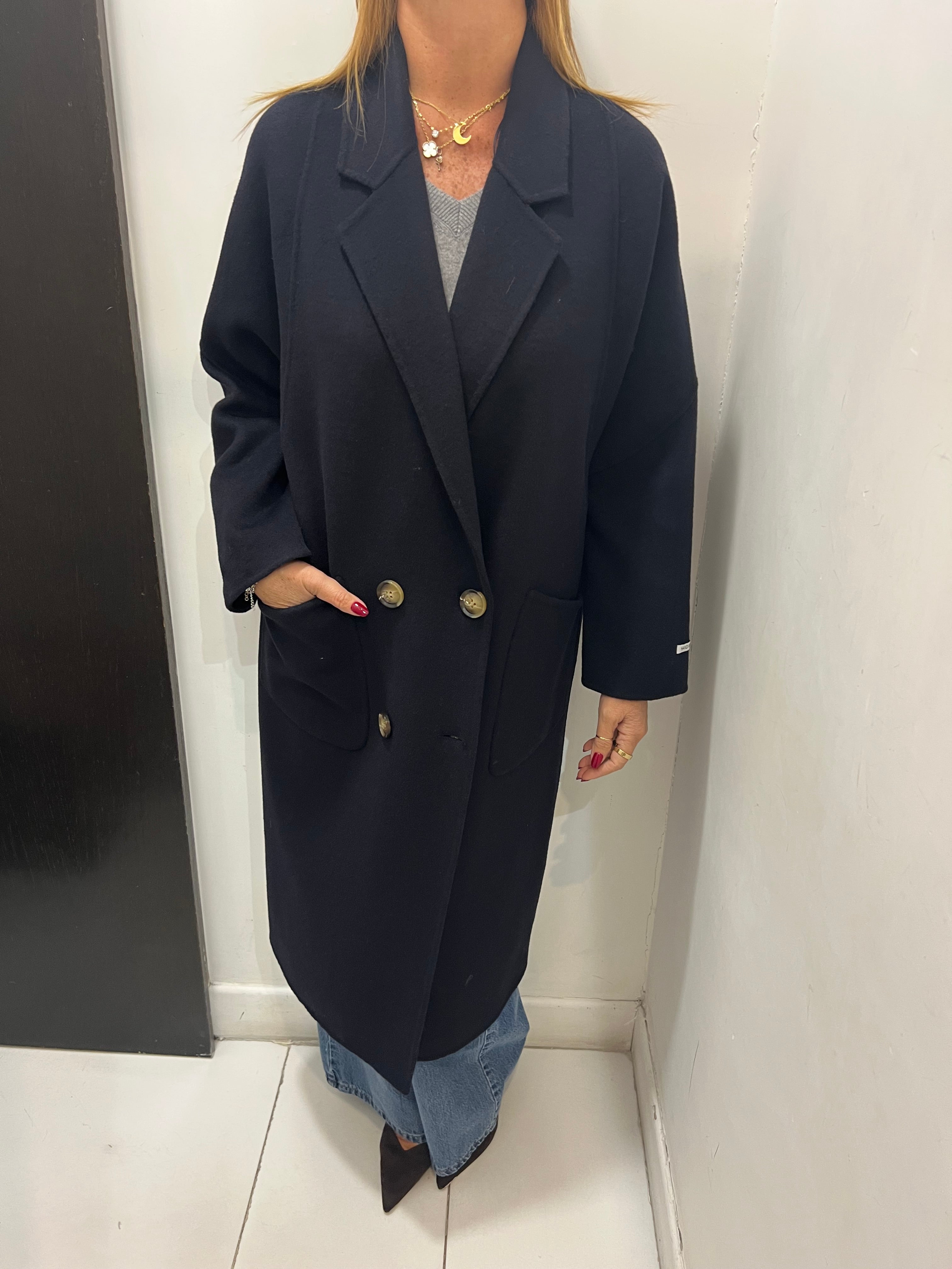 Cappotto in lana Brizzi