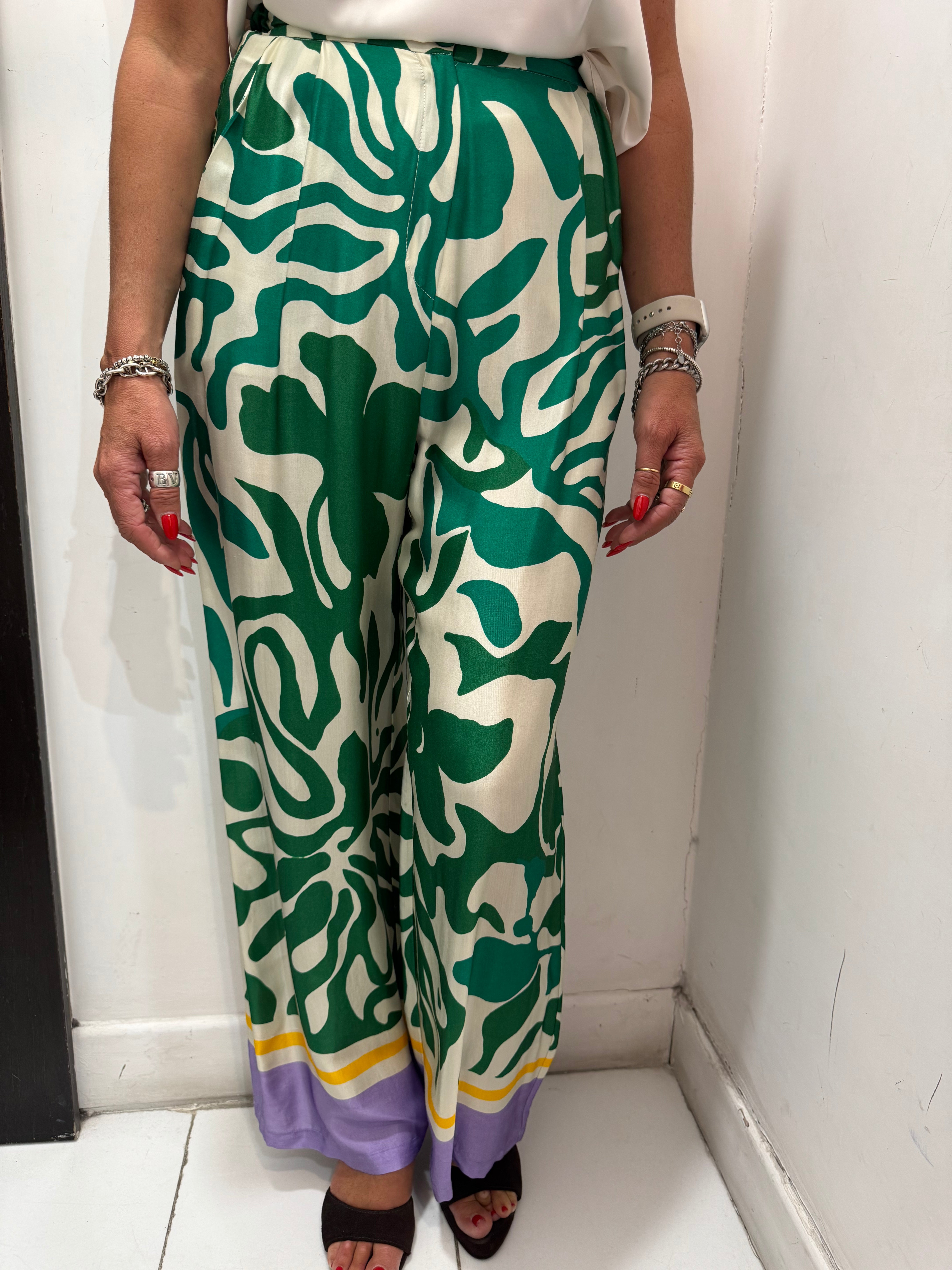 Pantalone stampato Hanita