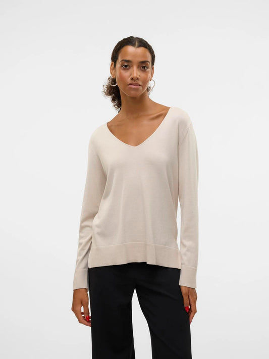 Pullover scollo a v Vero Moda