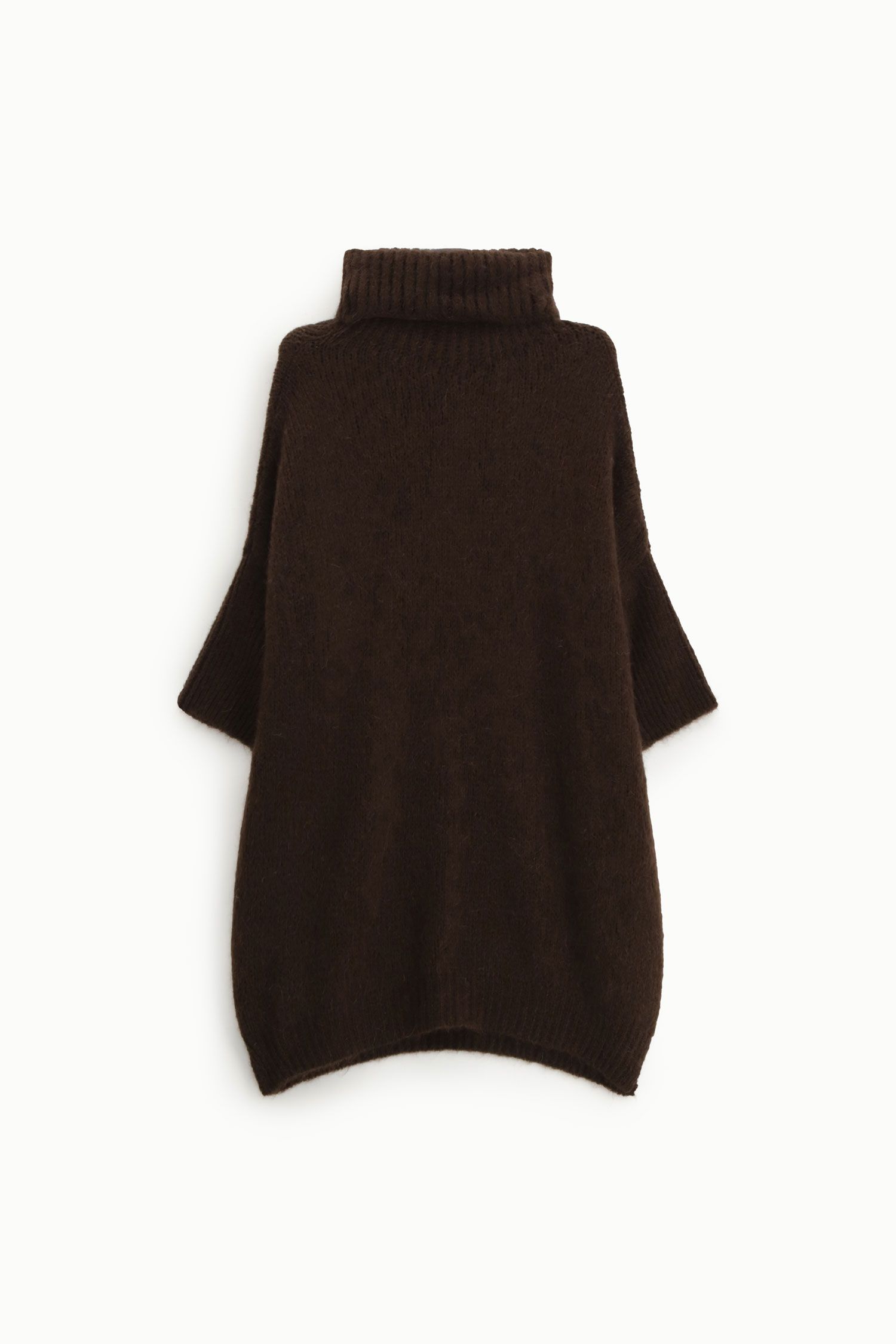 Maglione oversize collo alto manica tre quarti Imperial