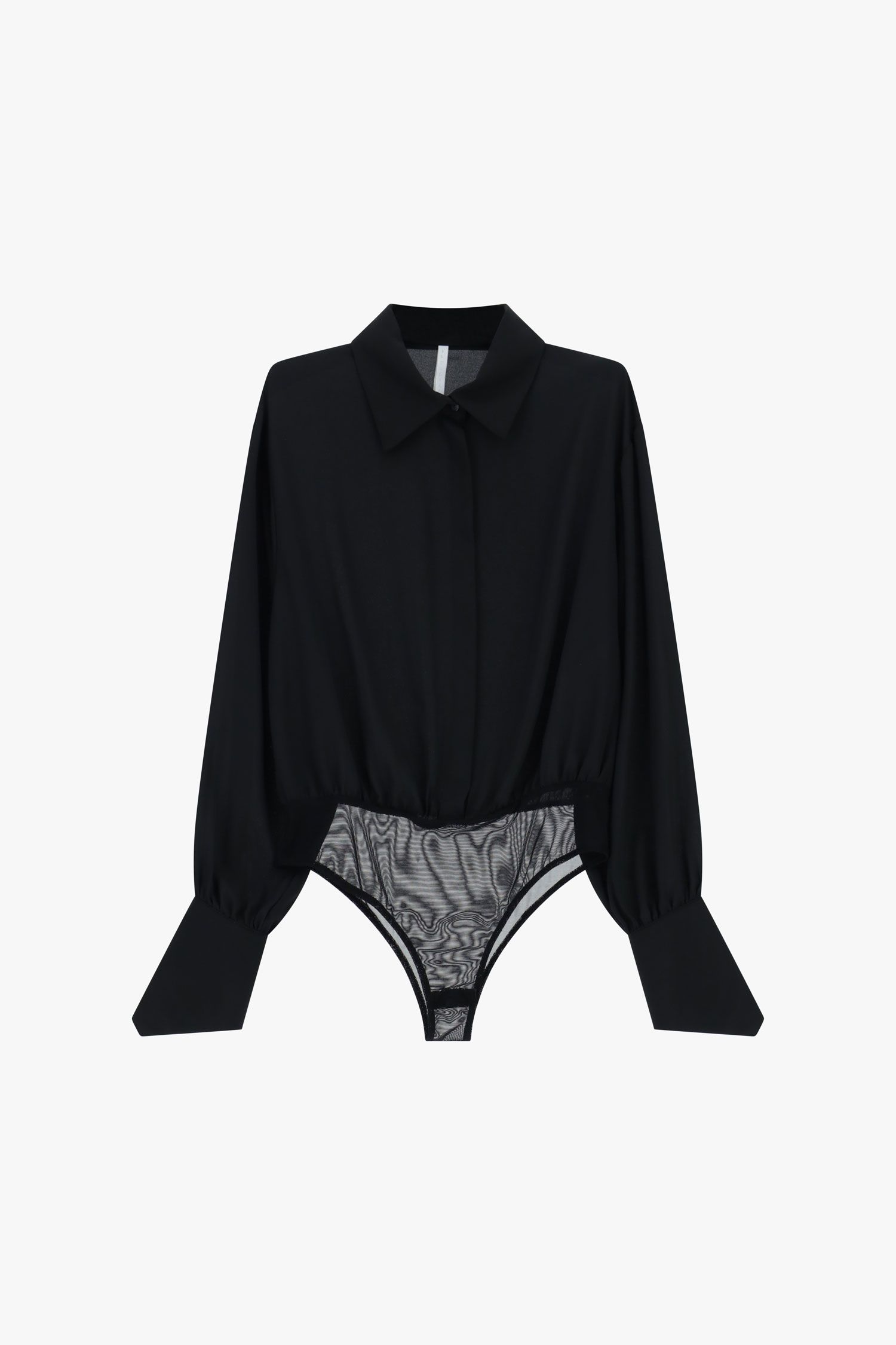 Body camicia regular con colletto classico e polsini Imperial