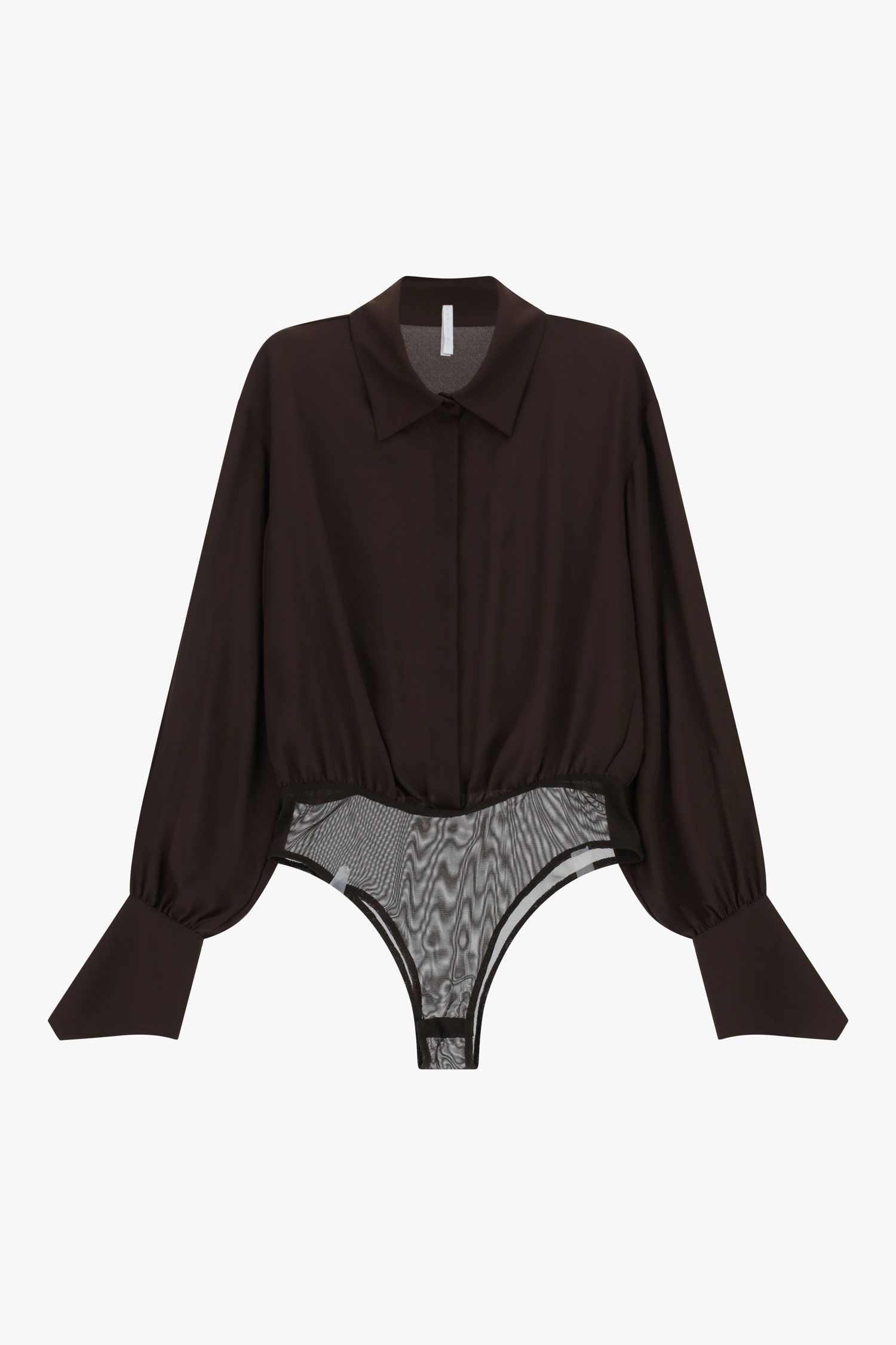 Body camicia regular con colletto classico e polsini Imperial