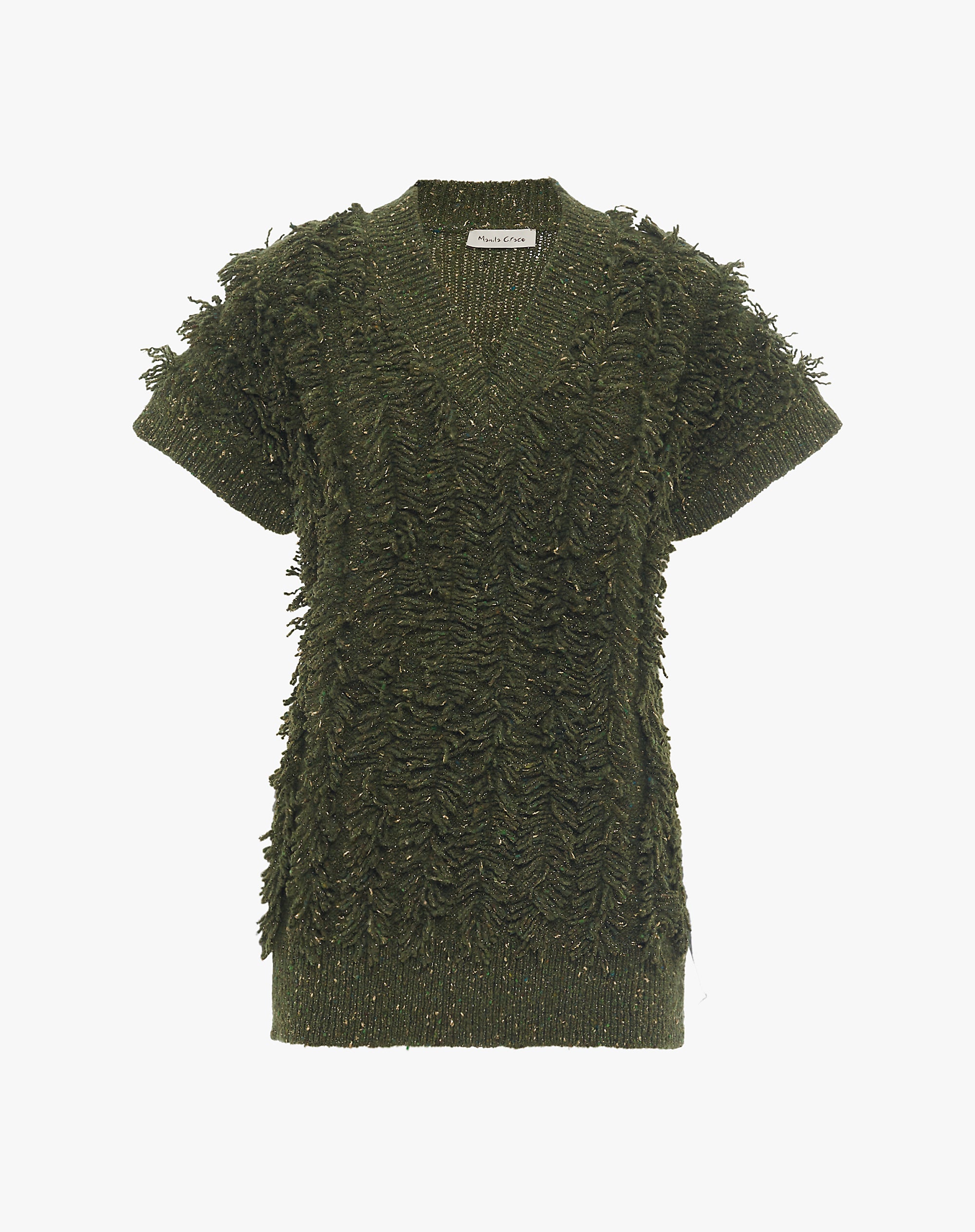 Gilet con frange Manila Grace