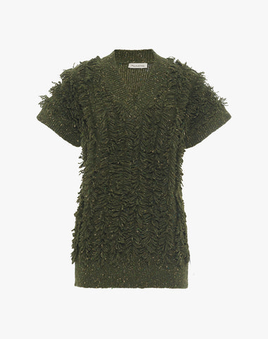 Gilet con frange Manila Grace