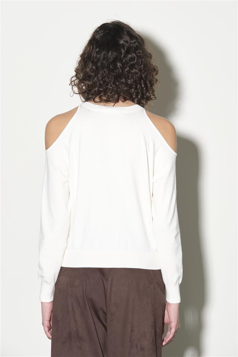 Maglia con aperture in viscosa stretch Kaos Donna