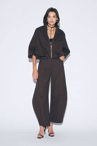 Pantaloni palazzo fit ampio vita alta Imperial