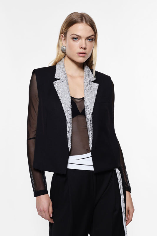 Gilet senza maniche con dettagli di paillettes Imperial