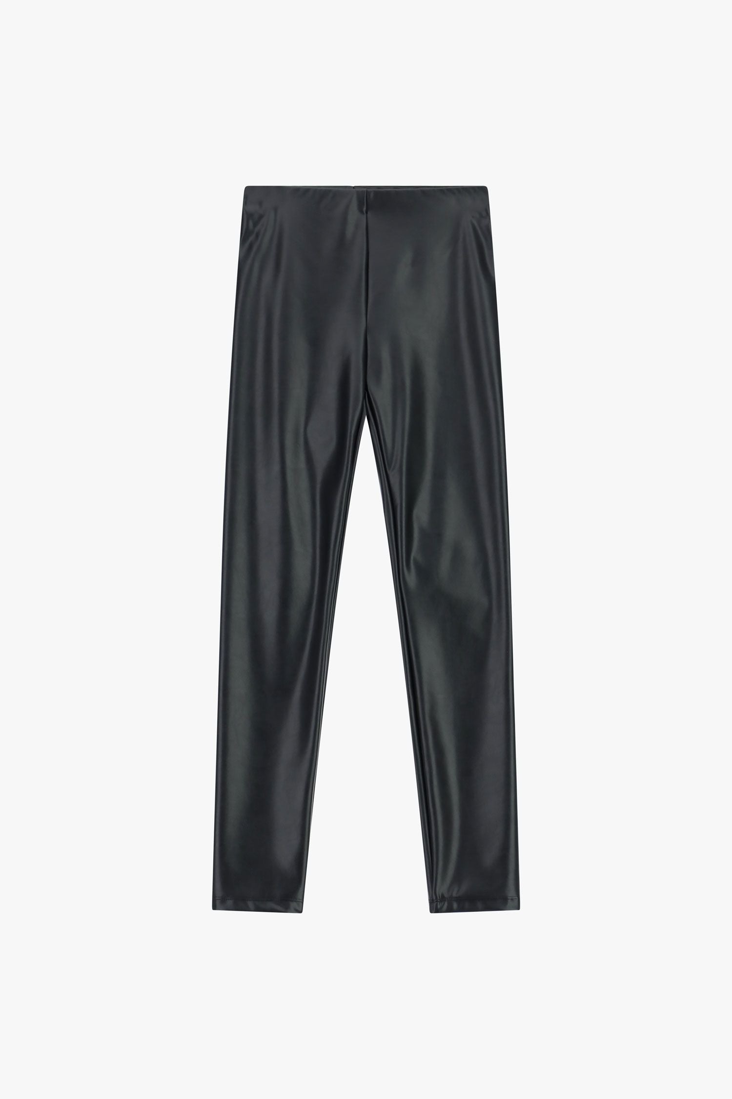 Trousers skinny fit vita alta effetto pelle Imperial