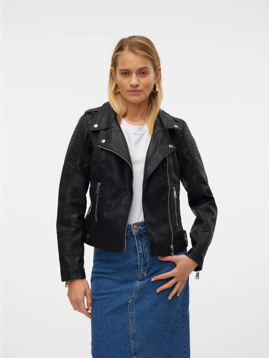 Biker in ecopelle Vero Moda