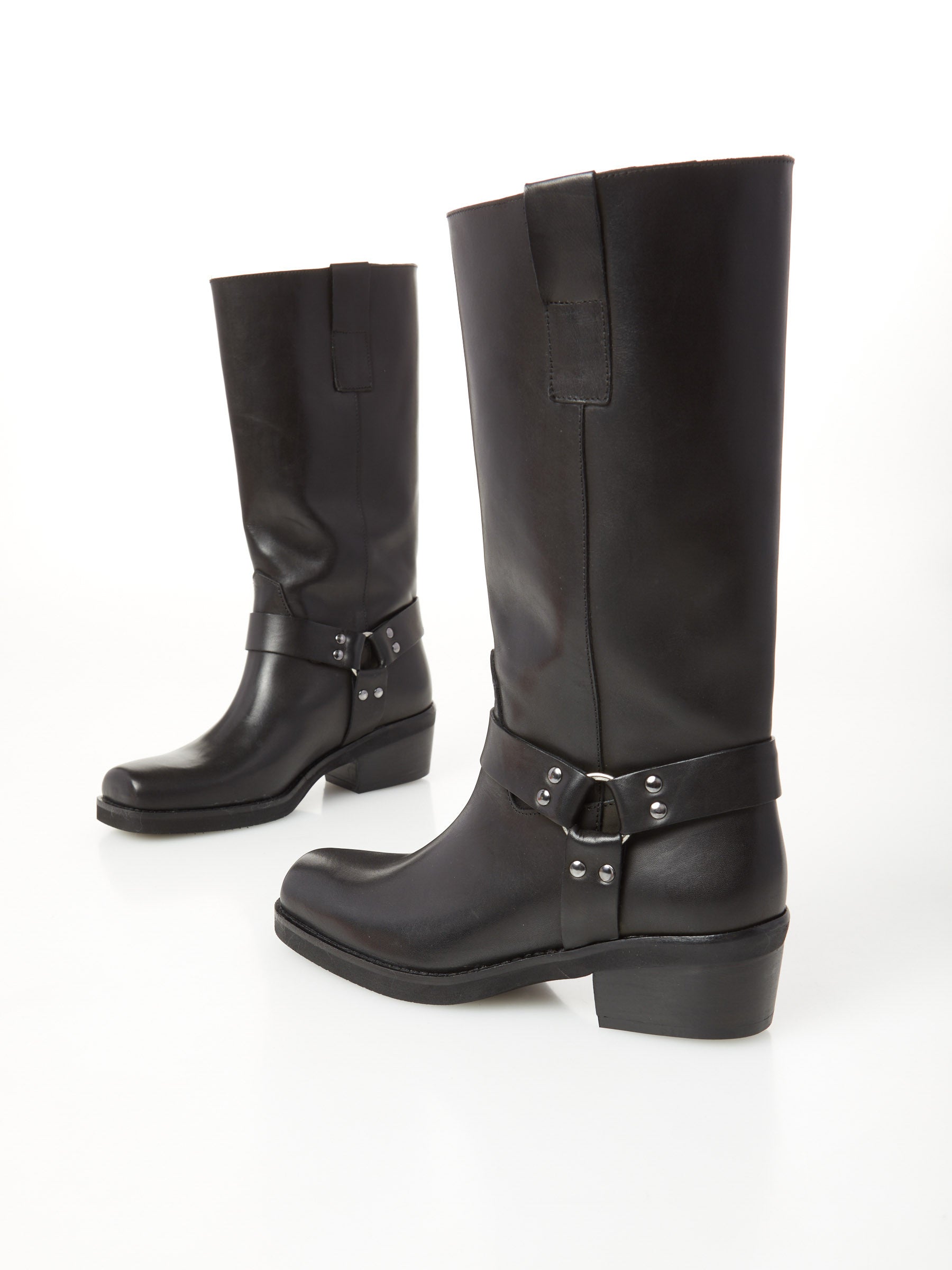 Biker in pelle Ovyé