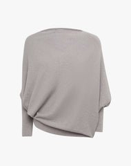 Maglia asimmetrica con micro lurex Manila Grace