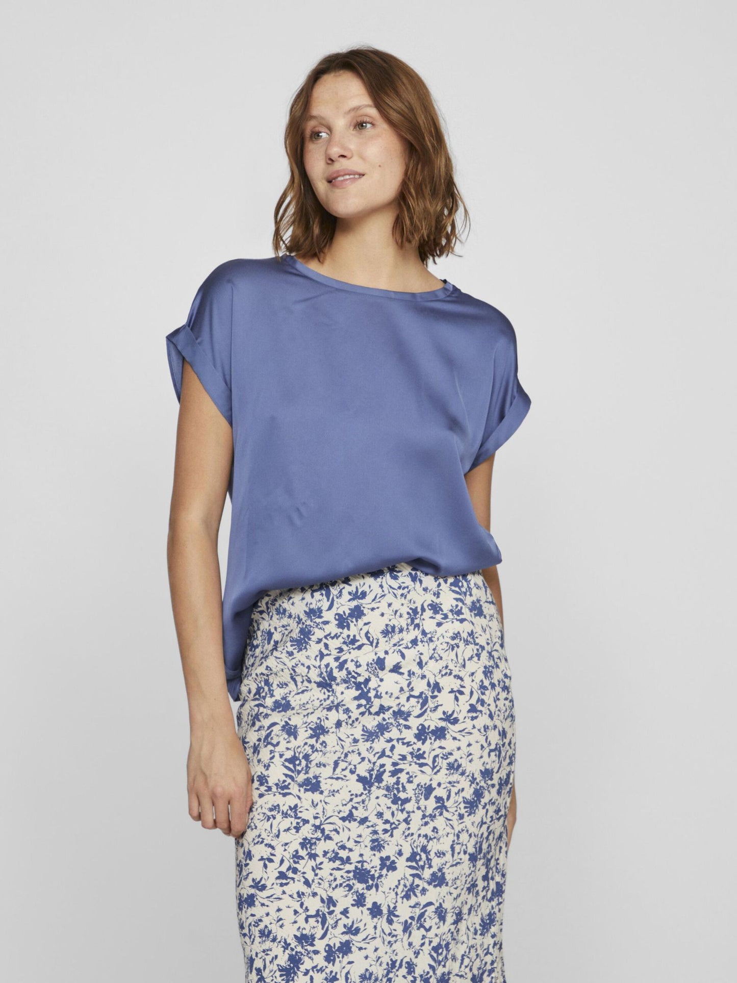 Blusa doppio tessuto Vila