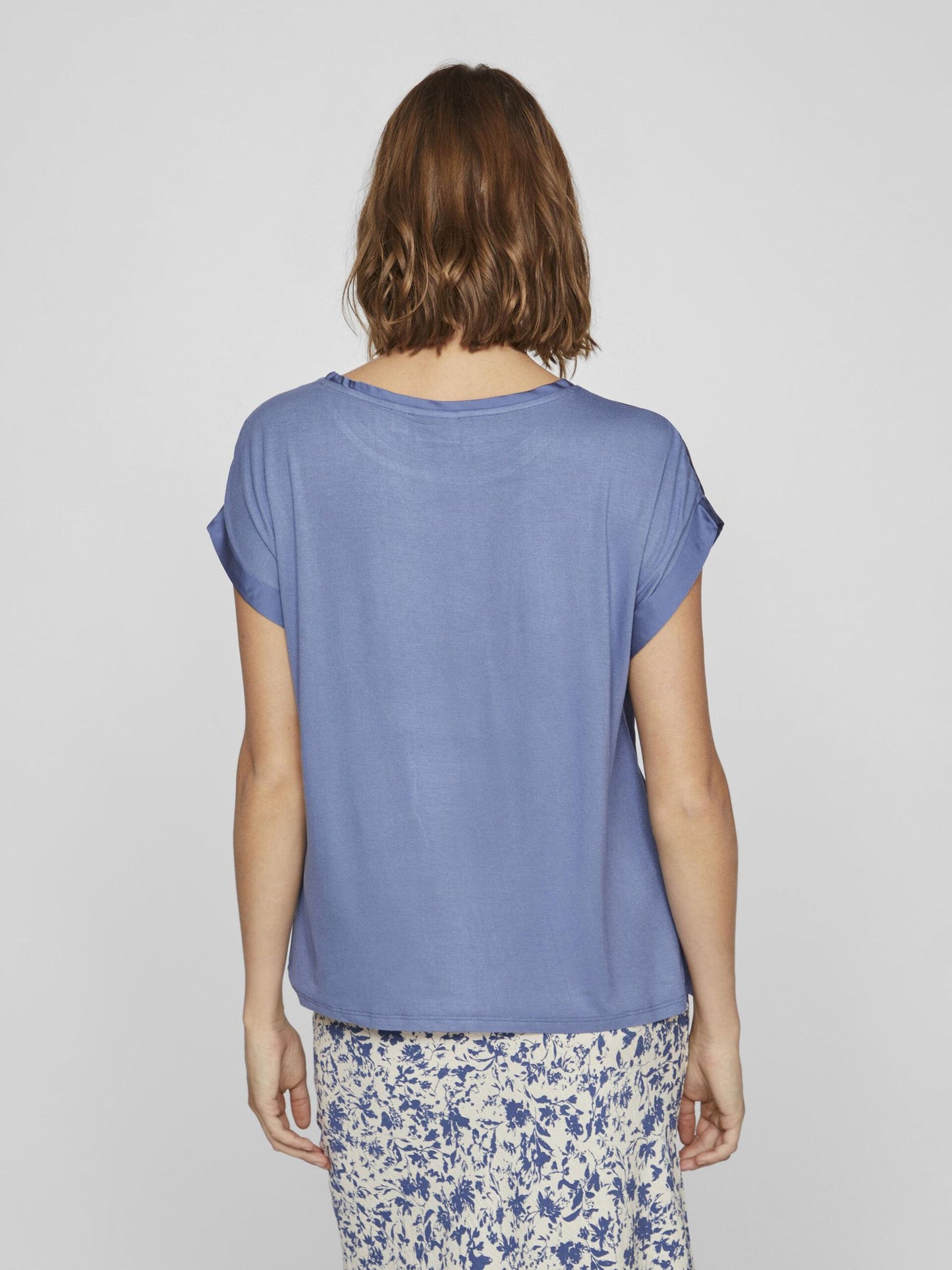 Blusa doppio tessuto Vila